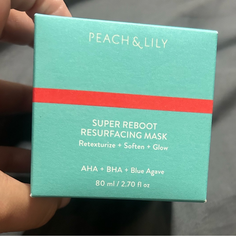 Peach & Lily Super Reboot Resurfacing Mask